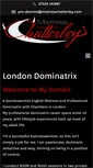 Mobile Screenshot of mistresschatterley.com