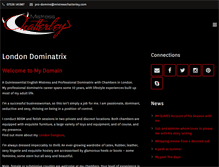 Tablet Screenshot of mistresschatterley.com